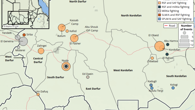 Analysis of the latest political violence and protest trends in Sudan as of June 2023.